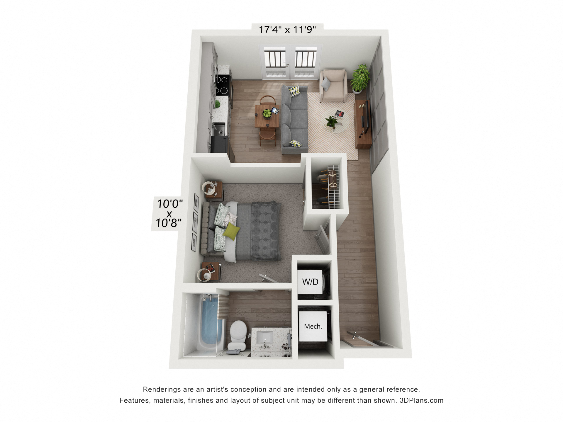 Warhol floor plan